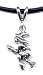 16 Black Witch Necklace Sterling Silver Jewelry Halloween Costume Sale