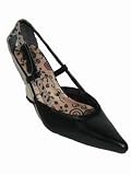 MORENATOM Harriet Woven Wedge Heel in Black Multi