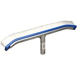 Kem-Tek 595-6 Aluminum Backed Wall Brush 18-Inch Pool and Spa Accessories