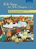 Folk Songs for Solo Singers - Vol. 2 - Medium Low Voice - Bk+CD