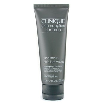 Clinique Skin Supplies for men Face Scrub 3.4oz/100ml