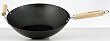 Helen Chen's Asian Kitchen Xylan Nonstick 12-Inch Wok with Wooden handles