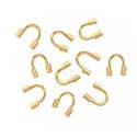 14K Gold Filled Wire & Thread Protectors .045 Inch Loops (10)