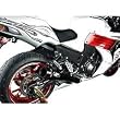 08-11 KAWASAKI ZX14: M4 RETRO DRAG DUAL SLIP ON EXHAUST (BLACK)