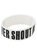 NeverShoutNever Rubber Bracelet
