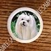 DOGS CANINE MALTESE #105 DOG DRAWER PULLS KNOBS