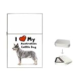 I Love My Australian Cattle Dog Flip Top Lighter