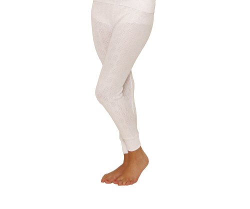  Sous-vêtements Thermique : Pantalon Thermique 'Long Jane' pour femme [Blanc, XXOS]