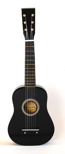 Kindergitarre Spielzeuggitarre in schwarz 63 cm - für ca. 3 - 5 Jahre
