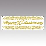 50th Anniversary Sign Banner