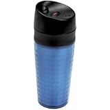 OXO Good Grips Plastic LiquiSeal Travel Mug, Textured Blue
