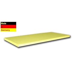 Viscoelastische Matratzenauflage 4 cm Visco Matratzen - Auflage ohne Bezug - Groesse 90x190