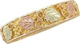 10K Black Hills Gold Mens Wedding Band from Landstrom