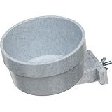 Lixit Carrier Cage Crock, Medium, Color:Gray