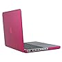 Speck Products MB13AU-SEE-PNK 13-Inch Aluminum Unibody/Black Keyboard See Thru Case for MacBook (Pink)