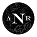 Filigree Monogram Sticker - Azure Blue