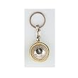 Key Chain - Our Lady of Grace on Spinning Globe - MADE IN ITALY