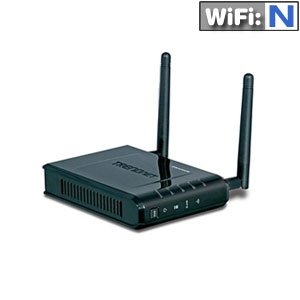 TRENDnet 300Mbps Wireless N Access Point TEW-638APB (Black)