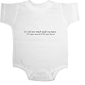 Stuff vs. Fun Baby Ultrasoft Onesie