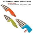 Joie Stainless Steel Wavy Knife - (Random Colors) 7-Inch