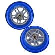 Razor Scooter Replacement Wheels Set with Bearings (Blue) Razor Scooter Replacement Wheels Set with Bearings (Blue)