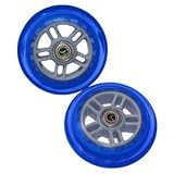 Razor Scooter Replacement Wheels Set with Bearings (Blue)