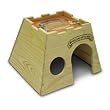 Super Pet Woodland Get-A-Way Hideout for Small Pets (Large, 10 Inch L x 9 Inch W x 7 Inch H)