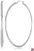 Sterling Silver Polished Tube Hoop Earrings (2.0