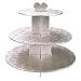 Silver Cupcake Stand, 8.5