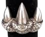 Monster Animal Claw Nails Spikes Pewter Ring