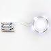 KW-Light Micro LED 20 Cold White Color Lights Battery Operated on 7ft Long Silver Color Ultra Thin String Wire