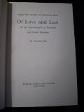 Of Love and Lust on the Psychoanalysis of Romantic and Sexual Emotions