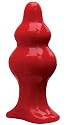 Tantus Severin Large Anal Plug, Red