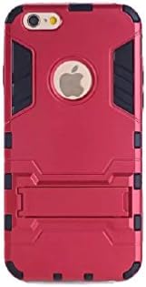 MGM Iphone 6 Case, (4.7-inch) (Red/blue/gold/silver) Tough Armor Case for Iphone 6 (Red)