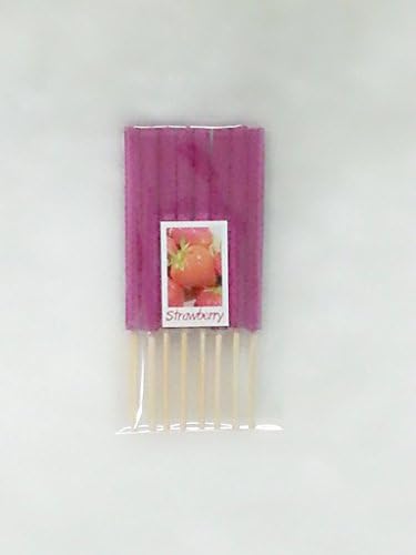 Strawberry Scents 80 Sticks Mini Incense Sticks Thai Spa Aromatherapy Home of Herb & Fragrance, Length 3"