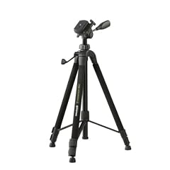 Cullmann PRIMAX 180 Stativ mit 3-Wege-Kopf und Stativtasche (2 Ausz�ge, Tragf�higkeit 3,5 kg, 160cm H�he, Packma� 57,5cm)