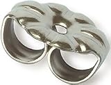 Blomdahl Natural Titanium Earring Butterfly Backs