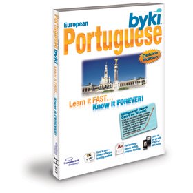 Byki Portuguese (European) Language Tutor Software & Audio Learning CD-ROM for Windows & Mac