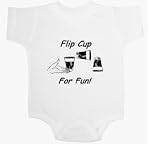 Flip Cup Is Fun Baby Ultrasoft Onesie