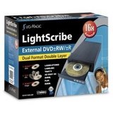 Click here to buy I/OMagic IDVD16DLSE - Disk drive - DVD?RW +R DL - 16x/16x - Hi-Speed USB - external - LightScribe by IOMAGIC.