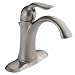 Delta 538-SS Lahara Single Handle Lavatory Faucet, Stainless