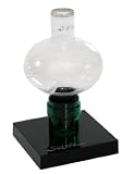 Soiree Classic Wine Aerator - Decanter, Hand Blown Glass Bottle-top Wine Aerator with Stand