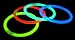 100 8" Glow Light Stick Bracelets (colors may vary)