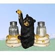 Honey Bear Salt and Pepper Shaker Caddy Set