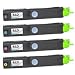 Okidata C3400/C3530 & C3600n - Set of 4 Compatible Laser Toner Cartridges: 1 each of Black 43459304, Cyan 43459303, Magenta 43459302, Yellow 43459301 by LD Products