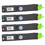 Okidata C3400/C3530 & C3600n - Set of 4 Compatible Laser Toner Cartridges: 1 each of Black 43459304, Cyan 43459303, Magenta 43459302, Yellow 43459301 by LD Products
