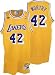 James Worthy Lakers Adidas Gold Throwback Jersey - Size 48 - Medium