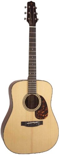 Childrens Toyshop  Musical Instruments : Takamine EF340SBG Dreadnought Acoustic-Electric Guitar