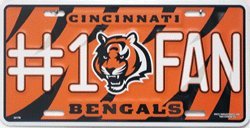 Cincinnati Bengals License Plate