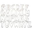 Ateco 26 Piece Alphabet Cookie Cutter Set 3 Inch